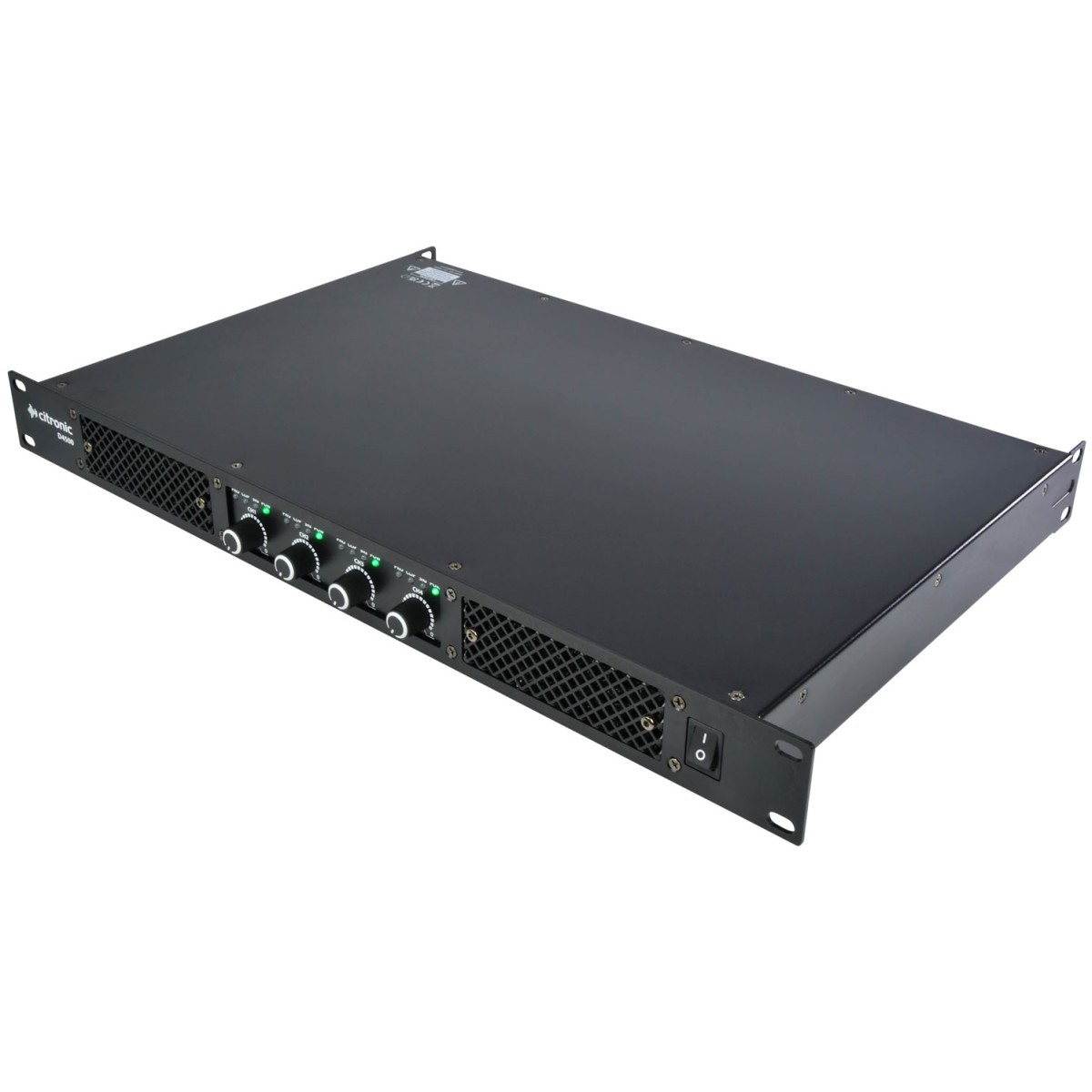Citronic D4500, 4-kanálový zesilovač třídy D, 4x 500W - Obrázek 4