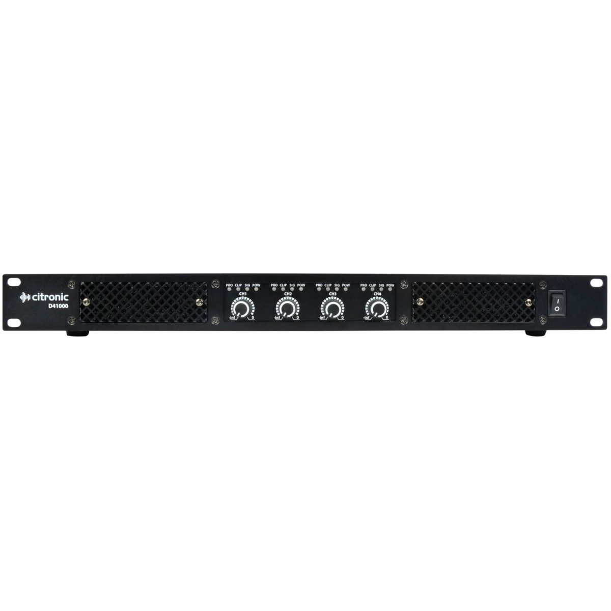 Citronic D41000, 4-kanálový zesilovač třídy D, 4x 100W