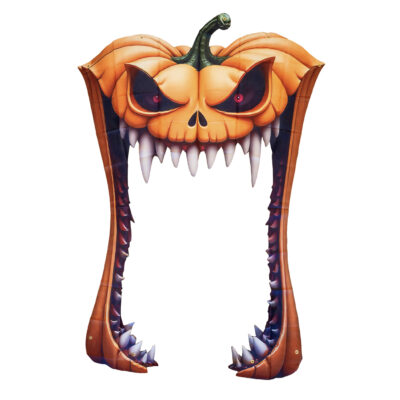 Door banner pumpkin