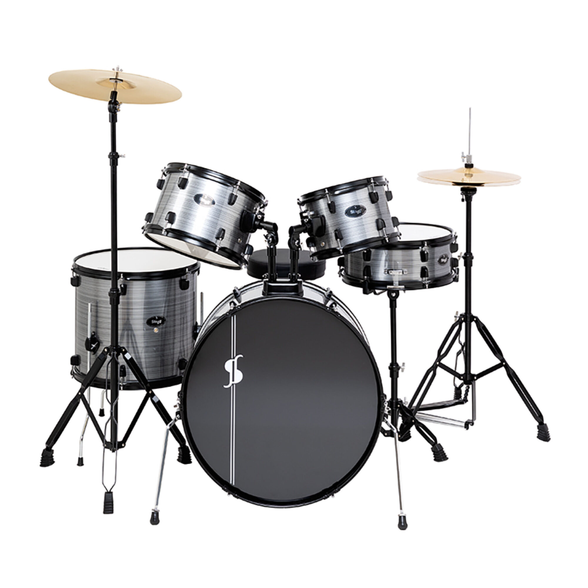 Stagg ATOM-522-SL, stříbrná Slate - Obrázek 3
