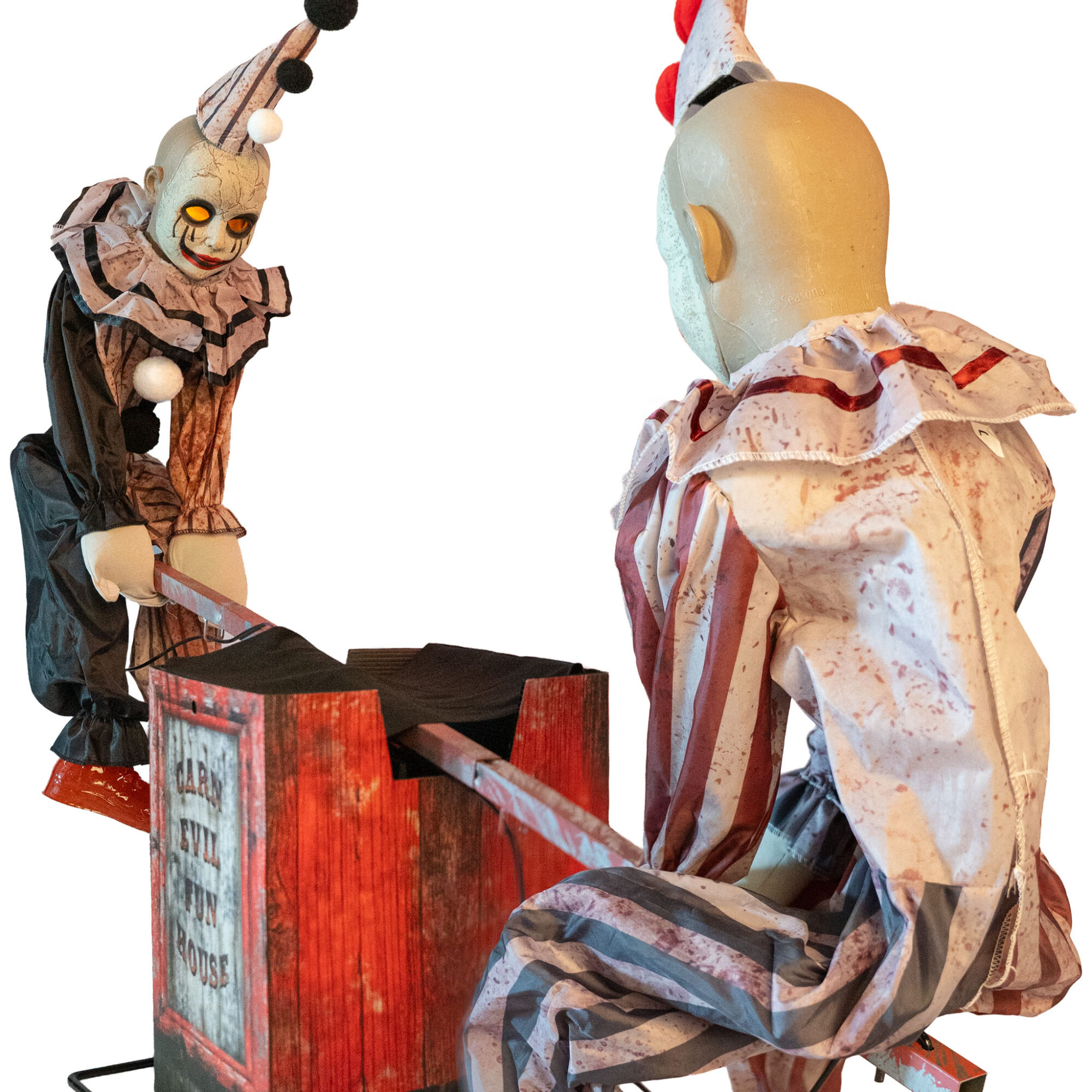 Halloween klauni na houpačce, 125 cm - Obrázek 3